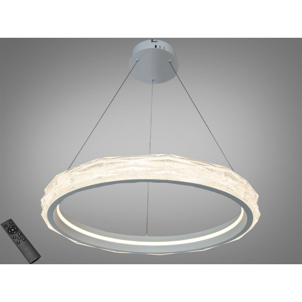 Кришталева світлодіодна люстра-підвіс, 60W Diasha 583-600WH