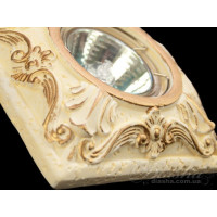 Ліпний точковий світильник Diasha P8804G