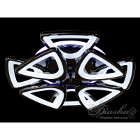 Cветодиодная люстра Diasha S8118/4+4BHR LED 3color dimmer 