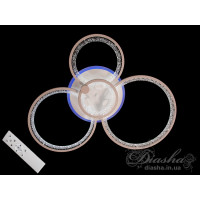 Потолочная светодиодная люстра с пультом Diasha MX2534/1+1+1+1WH LED 3color dimmer