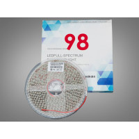 LED стрічка 24В, 140 діодів на метр, 8мм, холодний Diasha P24-2835-140-CW-20-8
