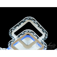 Люстра потолочная светодиодная LED с пультом Diasha QX2517/4+4XS WH LED 3color dimmer 