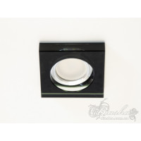 Світильник з вбудованим світлодіодним підсвічуванням Diasha 6019BK