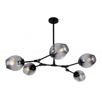 Люстра молекула Levistella 752L7731-5 BK+BK Люстра молекула Levistella 752L7731-5 BK+BK