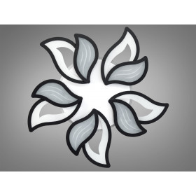 Стельова LED люстра Diasha пелюстки біла 78W Diasha 9033/5BKLED3colordimmer