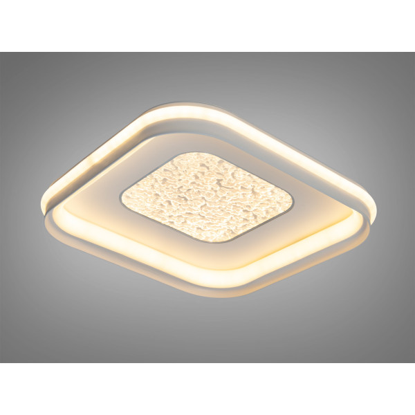 Світлодіодний стельовий світильник сірий 34Вт CCT Diasha 12476A