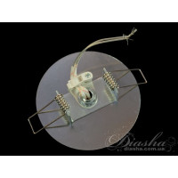 Стильний кришталевий точковий світильник, хром Diasha A3551/CH