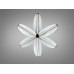 Люстра стельова LED шампань 75W пульт димер Diasha 2407/6LCG