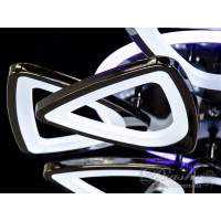 Cветодиодная люстра Diasha S8118/4+4BHR LED 3color dimmer 