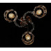 Люстра светильник потолочная с хрустальными плафонами Splendid-Ray 30/3992/51