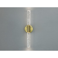 Дизайнерське світлодіодне бра, 6 Вт, золото Diasha 9151-BGD