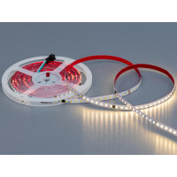 Адресна LED стрічка 12в, 126 діодів на метр, 8мм, теплий Diasha NWS24-2835-126-WW-20-8