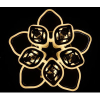 Люстра потолочная светодиодная led для зала Linisoln 6012/5+5 CH