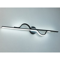 Стильний лінійний світлодіодний світильник на стіну, 36 Вт, чорний Diasha 9101/800BK