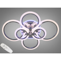 Потолочная led люстра с пультом Diasha A8022/6HR LED 3color dimmer 