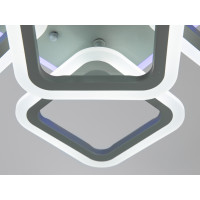 Світлодіодна люстра з димером, 65W Diasha MX2400/4+1SGRLED3colordimmer