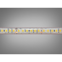LED стрічка 24В, 180 шт/м, герметична, 8мм, теплий Diasha P24-2835-180-WW-68-8/20