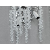 Світильник сателіт до кришталевих люстр "Гліцинія", 2 лампи, хром Diasha 609-BCH