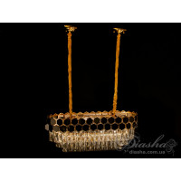 Современная хрустальная люстра для зала спальни гостиной Diasha 1003-800x300BK