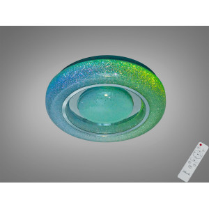 LED стельова люстра біла 45 Вт  Diasha DB-8314/300RGB