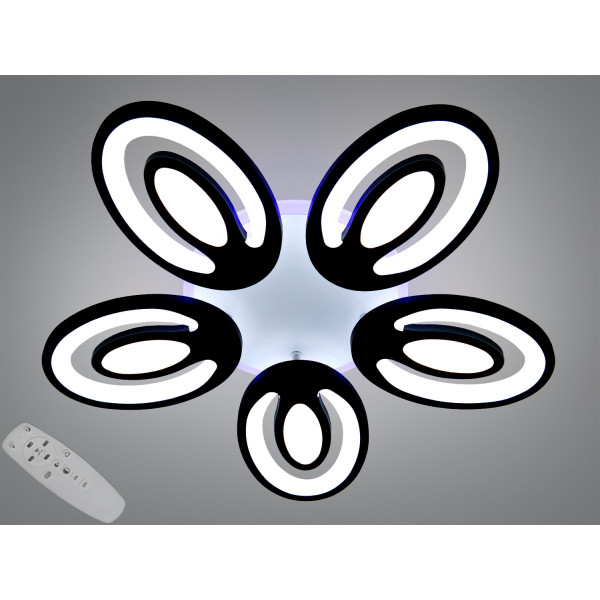 Світлодіодна люстра 8054 Diasha 2528/5BKLED3colordimmer