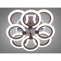 Светодиодная люстра в зал 110W Diasha A8022/4+4CFLED3colordimmer