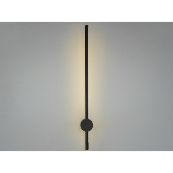 Стильне світлодіодне лінійне бра, 6W, чорний Diasha 2042/600black Стильне світлодіодне лінійне бра, 6W, чорний Diasha 2042/600black