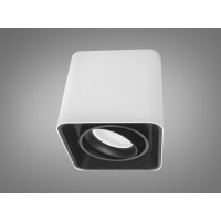 Оригінальний, стильний накладний точковий світильник, колір: білий+чорний Diasha QXL-1726-WH+BK