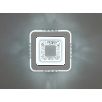 Квадратний Led світильник зі змінною температурою світла, 38W, білий Diasha 4674-2