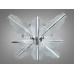 Стельова LED люстра хром 105W пульт димер Diasha 25106/4+4HRLED3colordimmer Стельова LED люстра хром 105W пульт димер Diasha 25106/4+4HRLED3colordimmer