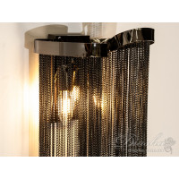 Современный настенный светильник бра Diasha L25B18/2BHR 