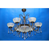 Люстра с плафонами  L99061/6+2 (AB+WT) Splendid-Ray
211564