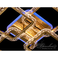 Cветодиодная люстра Diasha QX2519/4BR LED 3color dimmer 