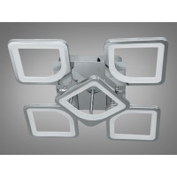 Люстра в спальню 60 Вт, хром Diasha S8060/4+1HR