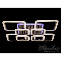 Светодиодные люстры  Diasha A8060/4+4BHR LED 3color dimmer Diasha	