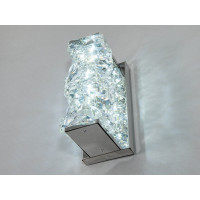 Унікальний настінний кришталевий LED світильник, 10W, хром Diasha F3820-120x260
