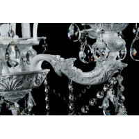 Люстра свеча на 6 ламп Splendid-Ray 254302 (WT+SL)