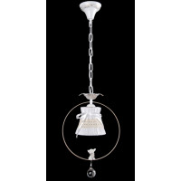 Подвесная люстра декоративная абажурная Splendid-Ray 253686 (WT+GD) 