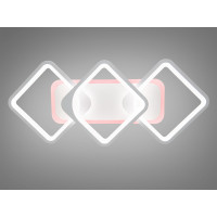 Люстра в спальню 75W Diasha 8060/2+1WHLED3colordimmer