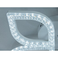 Стельова LED люстра біла 68 Вт Diasha MX4773/2+2WH