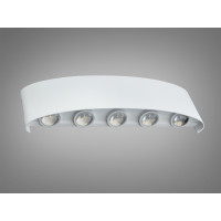 Настінний LED світильник білий 10 Вт 10 променів Diasha DFB-3205WH