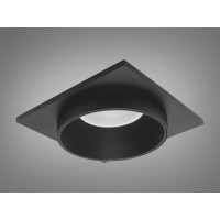 Збалансований, витончений поворотний точковий світильник серія "Аluminium", чорного кольору Diasha QXL-1748-S-BK