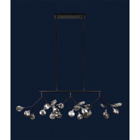 Люстра LED PETALS Levistella 918LP264-27 BK+BK