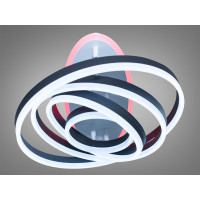Люстра потолочная светодиодная кольца Diasha 7005/4LED3colordimmer