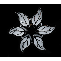 Люстра в зал или спальню светодиодная современная Splendid-Ray 2850252/6+A LED (CHROME) 