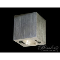 Накладной точечній светильник Linisoln 106B-2-S-Silver