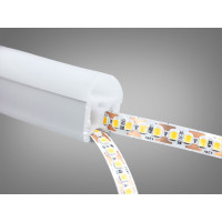 Гнучкий профіль для LED стрічки, накладний Diasha PLS-1525