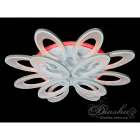 Светодиодная люстра Diasha 1673/8+4WH LED 3color dimmer 