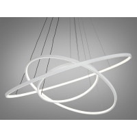 Люстра светодиодная декоративная кольца  Diasha MD9079-3WH-800+600+400 dimmer 