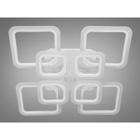 Люстра потолочная, 135Вт, біла Diasha A8060/4+4WH